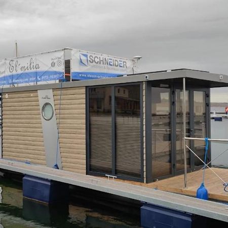 Mobiles Hausboot El'Milia Hotel Braunsbedra Luaran gambar
