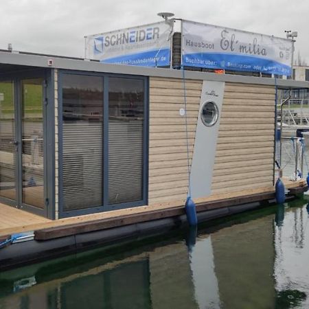 Mobiles Hausboot El'Milia Hotel Braunsbedra Luaran gambar