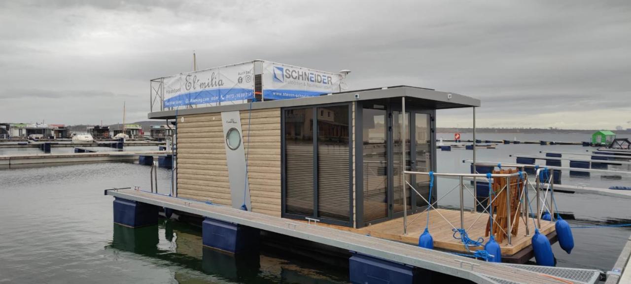 Mobiles Hausboot El'Milia Hotel Braunsbedra Luaran gambar