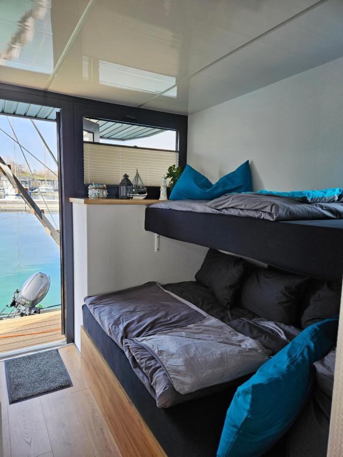 Mobiles Hausboot El'Milia Hotel Braunsbedra Luaran gambar