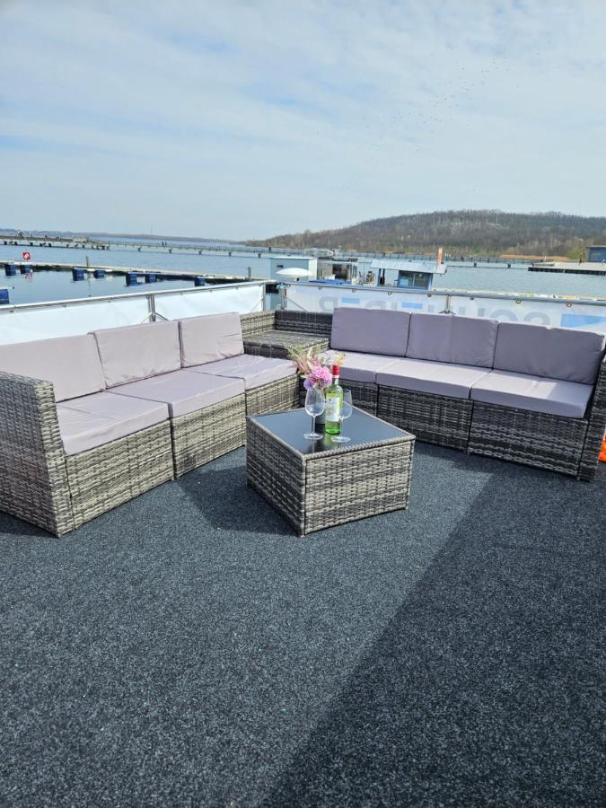 Mobiles Hausboot El'Milia Hotel Braunsbedra Luaran gambar